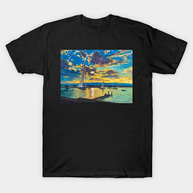 Geneva Jet d'Eau | T-Shirt by Art Shop Geneva